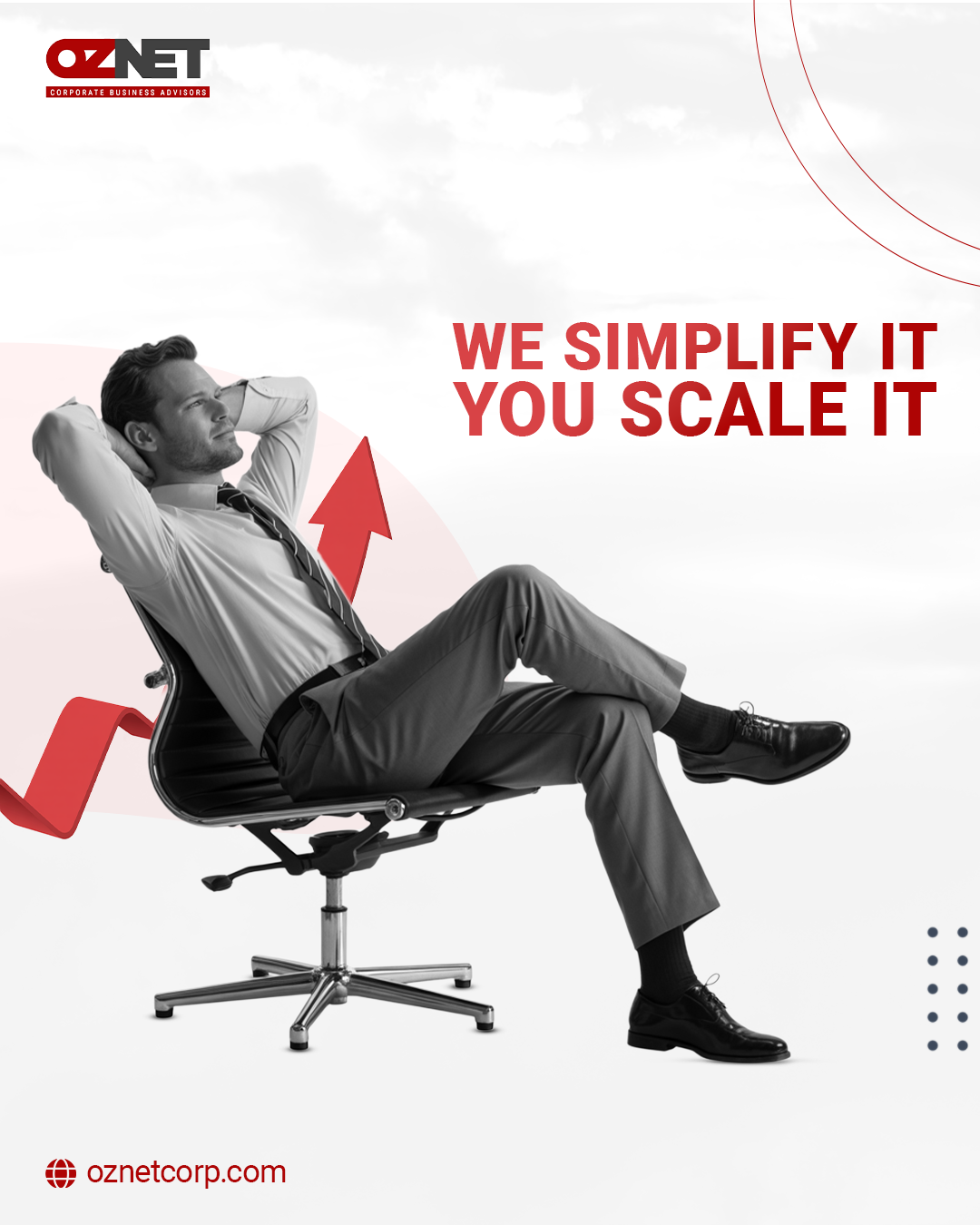 Oznet Corporate Business Advisors - Visual Identity & Campaign Design