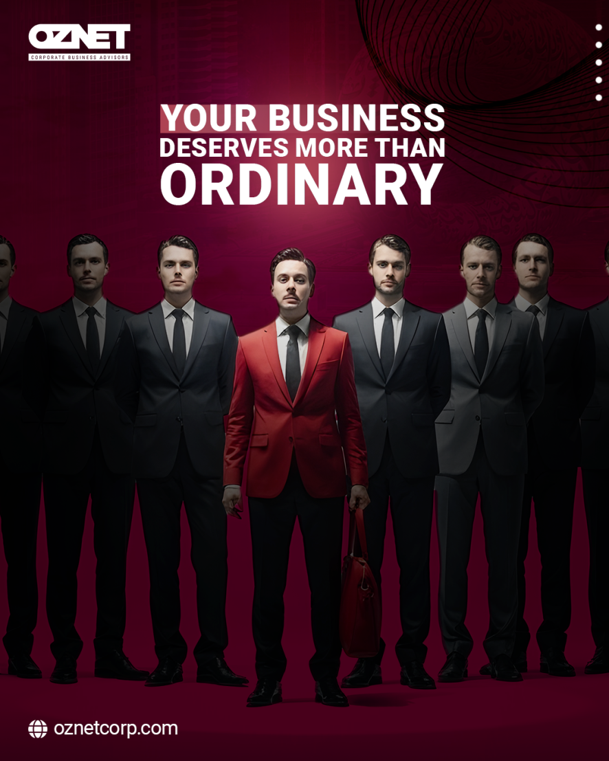 Oznet Corporate Business Advisors - Visual Identity & Campaign Design