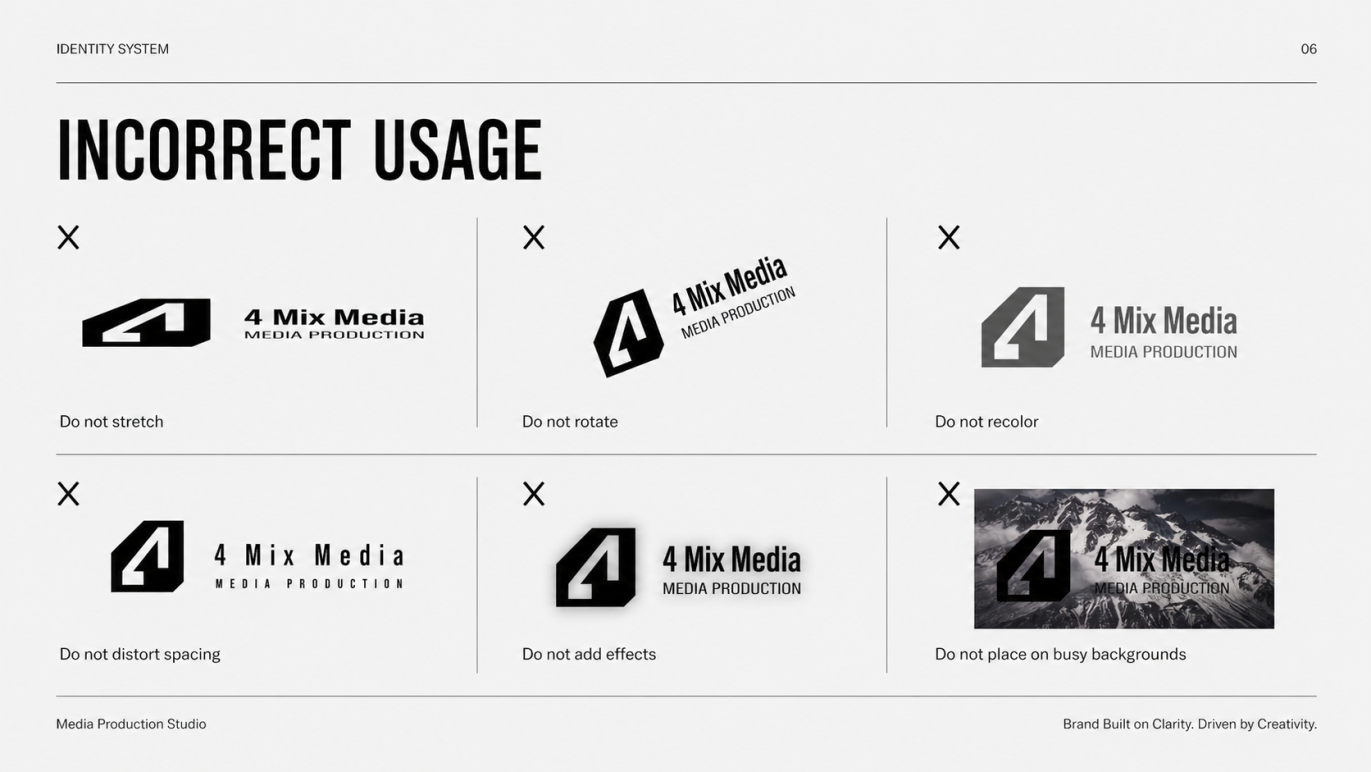 Logo 4 mix media